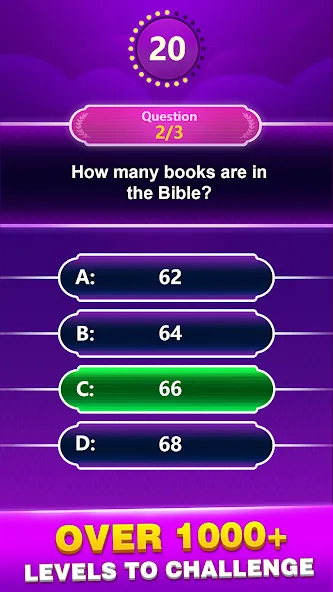 Bible Trivia - Word Quiz Game (Библейская викторина)  [МОД Все открыто] Screenshot 2