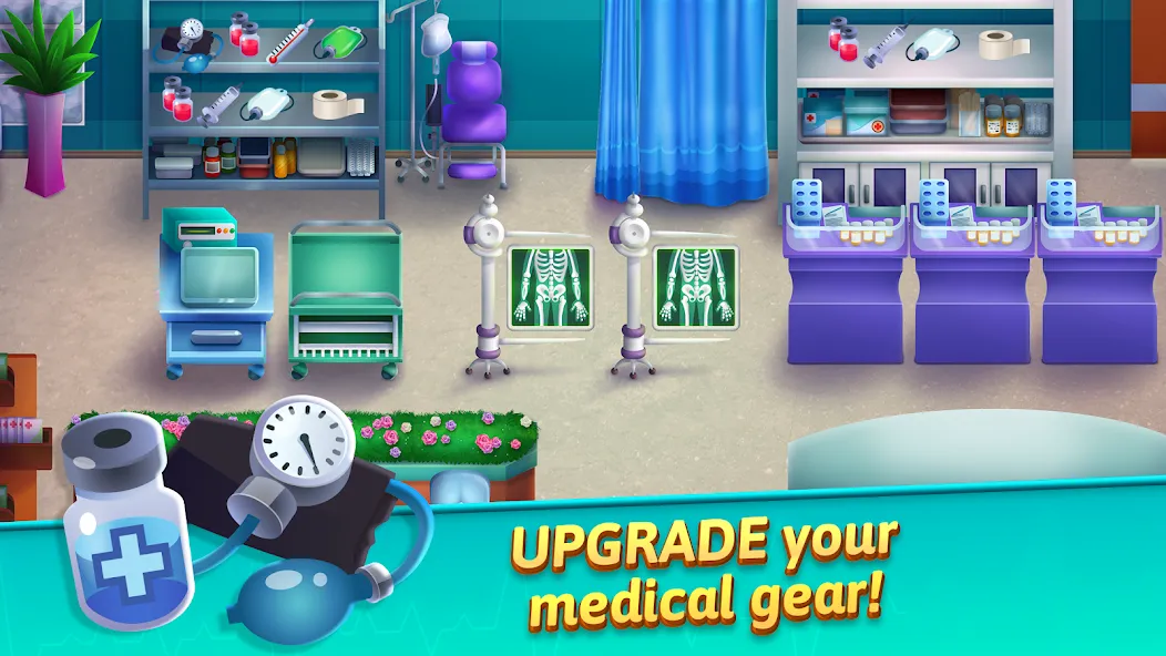 Medicine Dash: Hospital Game (Медицинский Дэш)  [МОД Много денег] Screenshot 3