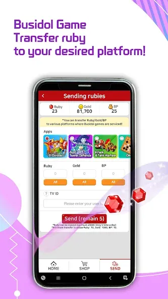 Busidol Game World (Бусидол Гейм Ворлд)  [МОД Menu] Screenshot 3