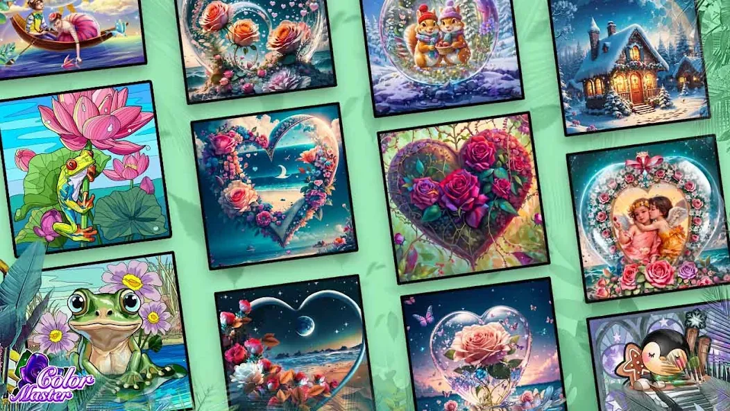 Color Master - Color by Number (Колор Мастер Про)  [МОД Все открыто] Screenshot 1