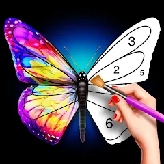 Взлом Tap Color Pro: Color By Number (Тап Колор Про)  [МОД Много монет] - последняя версия apk на Андроид