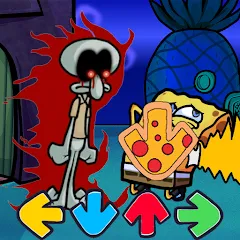 Взлом Trickward Undersea Beat Battle (Триковый Фанкин Мод против БФ)  [МОД Unlocked] - стабильная версия apk на Андроид