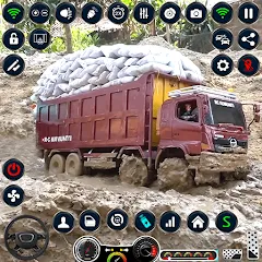 Скачать взлом Mud Truck Runner Simulator 3D  [МОД Все открыто] - стабильная версия apk на Андроид