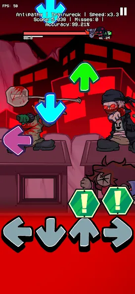 Antipathy Hank Madness Battle (ФНФ Антипатия Хенк 1 Мод)  [МОД Много денег] Screenshot 3