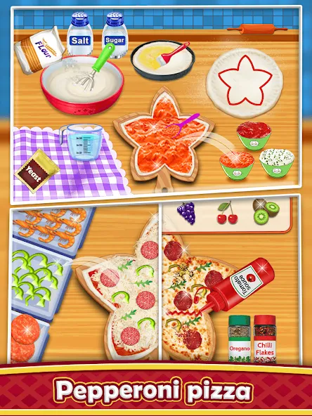 Pizza Maker - Cooking Games  [МОД Бесконечные деньги] Screenshot 5