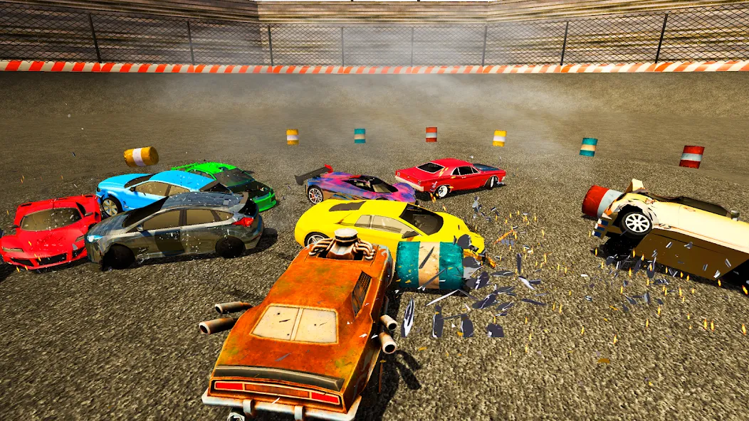 Demolition Derby Mad Car Crash (Дерби Деструкция Симулятор)  [МОД Unlocked] Screenshot 5