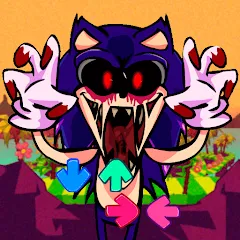 Скачать взломанную FNF SONIKK.EXE 3.0  Mod Test  [МОД Меню] - стабильная версия apk на Андроид