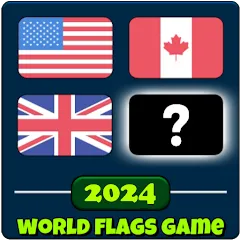Взлом World Flags Quiz Game (Ворлд Флагс Квиз Гейм)  [МОД Unlimited Money] - стабильная версия apk на Андроид