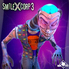 Скачать взломанную Smile-X III: A Scary Game (СмайлЭксКорп 3)  [МОД Много монет] - полная версия apk на Андроид