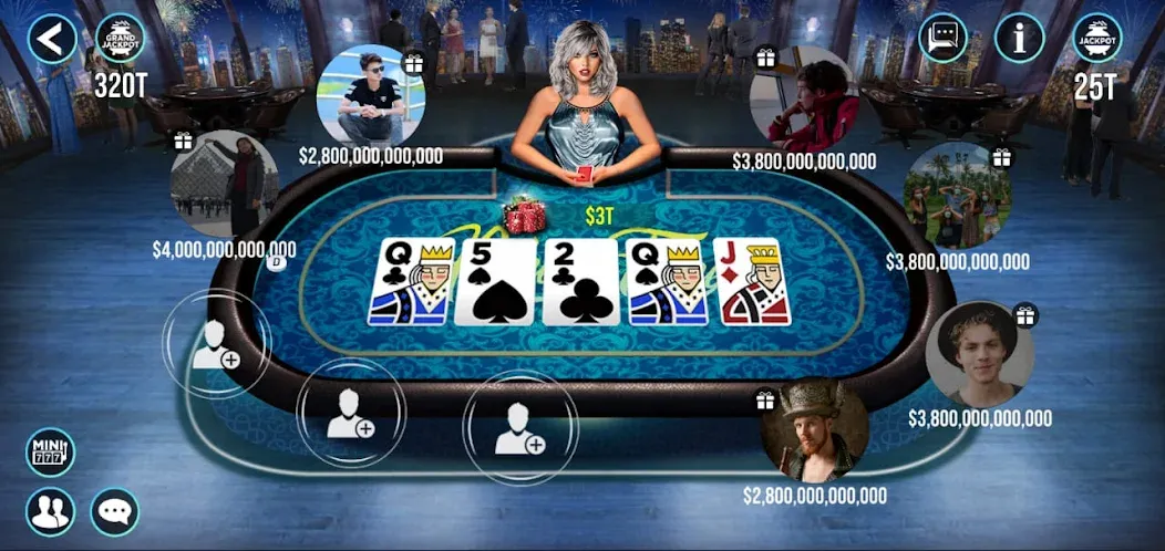 POKER FAME (ПОКЕР ФЕЙМ)  [МОД Unlocked] Screenshot 4