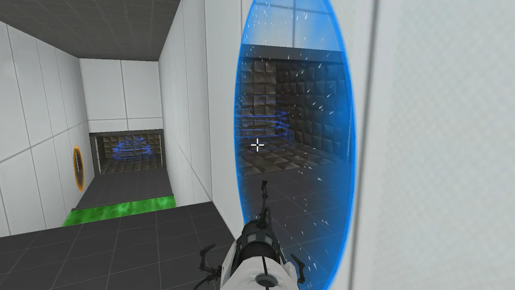 Portal Maze 2 game 3D aperture  [МОД Бесконечные монеты] Screenshot 1
