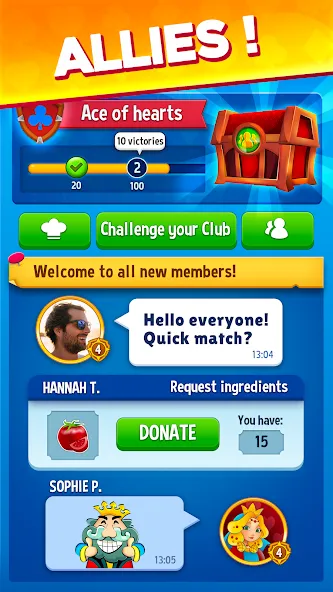 Belote & Coinche: le Défi  [МОД Много денег] Screenshot 5