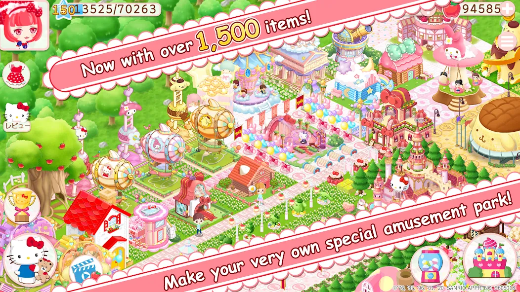 HelloKittyWorld2 Sanrio Kawaii (ХеллоуКиттиВорлд2 Санрио Каваии)  [МОД Все открыто] Screenshot 2