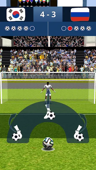 Final Shoot: Penalty-Shootout  [МОД Unlimited Money] Screenshot 1