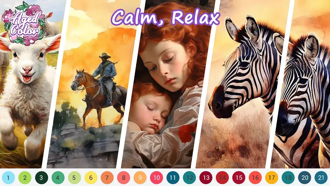 Aged Color (Эйджед Колор)  [МОД Бесконечные деньги] Screenshot 3