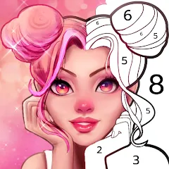 Взломанная Coloring Game: Paint by Number  [МОД Все открыто] - полная версия apk на Андроид