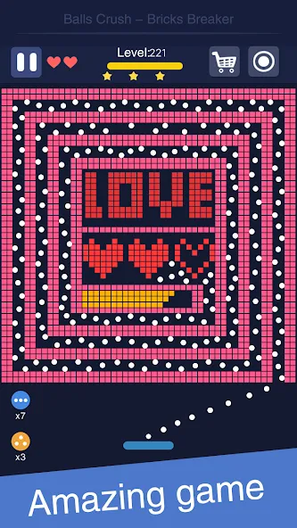 Balls Crush - Bricks Breaker (Боллз Краш)  [МОД Много денег] Screenshot 1