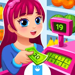 Скачать взлом Supermarket Game  [МОД Mega Pack] - полная версия apk на Андроид
