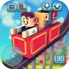 Скачать взлом Theme Park Craft: Build & Ride  [МОД Меню] - последняя версия apk на Андроид