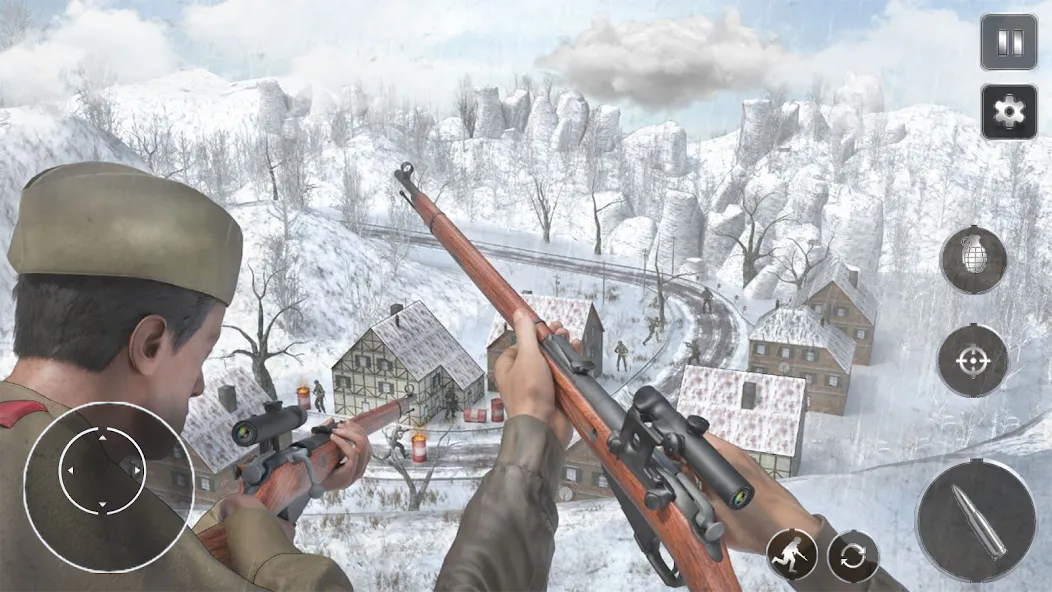 Call Of Courage : WW2 Shooting  [МОД Menu] Screenshot 4