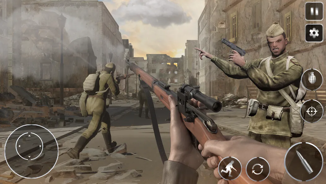 Call Of Courage : WW2 Shooting  [МОД Menu] Screenshot 5