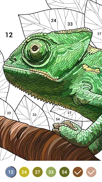 Casual Color - Color by Number  [МОД Unlocked] Screenshot 2