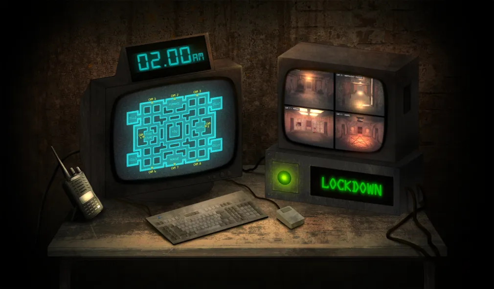 Asylum Night Shift 2 (Азайлум Найт Шифт 2)  [МОД Меню] Screenshot 1