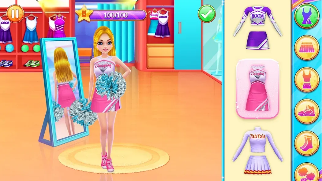 Cheerleader Champion Dance Now  [МОД Menu] Screenshot 1