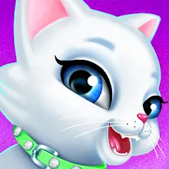 Скачать взломанную Kitty Love - My Fluffy Pet  [МОД Меню] - последняя версия apk на Андроид