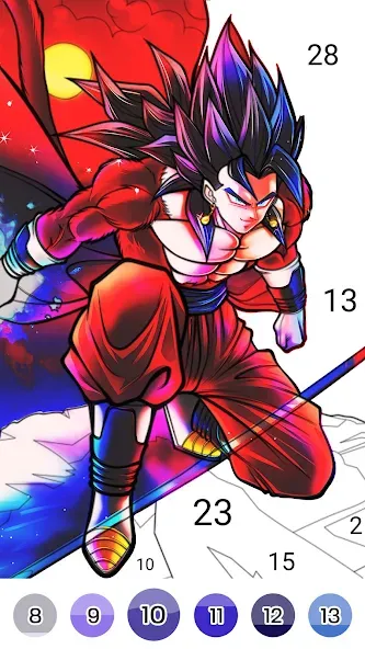 Color Fan - Color By Number (Цветной веер)  [МОД Mega Pack] Screenshot 4