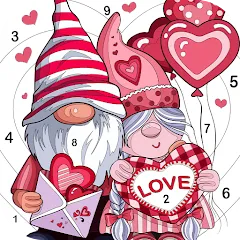 Взломанная Love, Heart Coloring Book  [МОД Все открыто] - последняя версия apk на Андроид