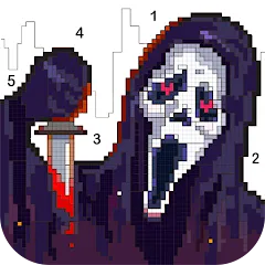 Скачать взлом Death Park Coloring Games (Дэт Парк игры раскраски)  [МОД Unlocked] - последняя версия apk на Андроид