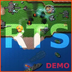 Скачать взлом Rusted Warfare - Demo (Растущая война)  [МОД Много денег] - стабильная версия apk на Андроид