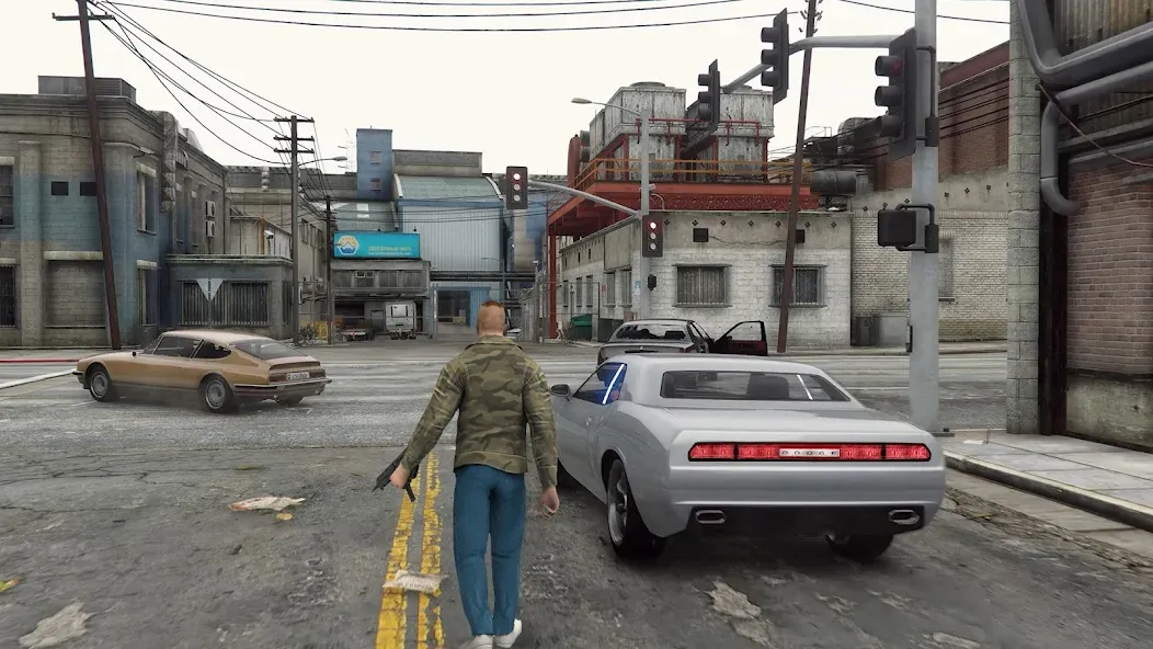 City Gangstar Mafia Wars Games  [МОД Mega Pack] Screenshot 2