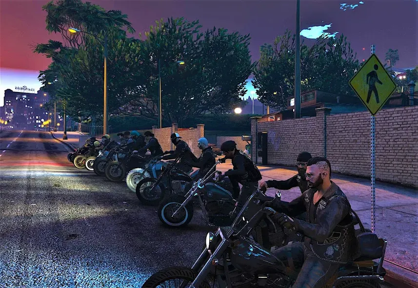 City Gangstar Mafia Wars Games  [МОД Mega Pack] Screenshot 3