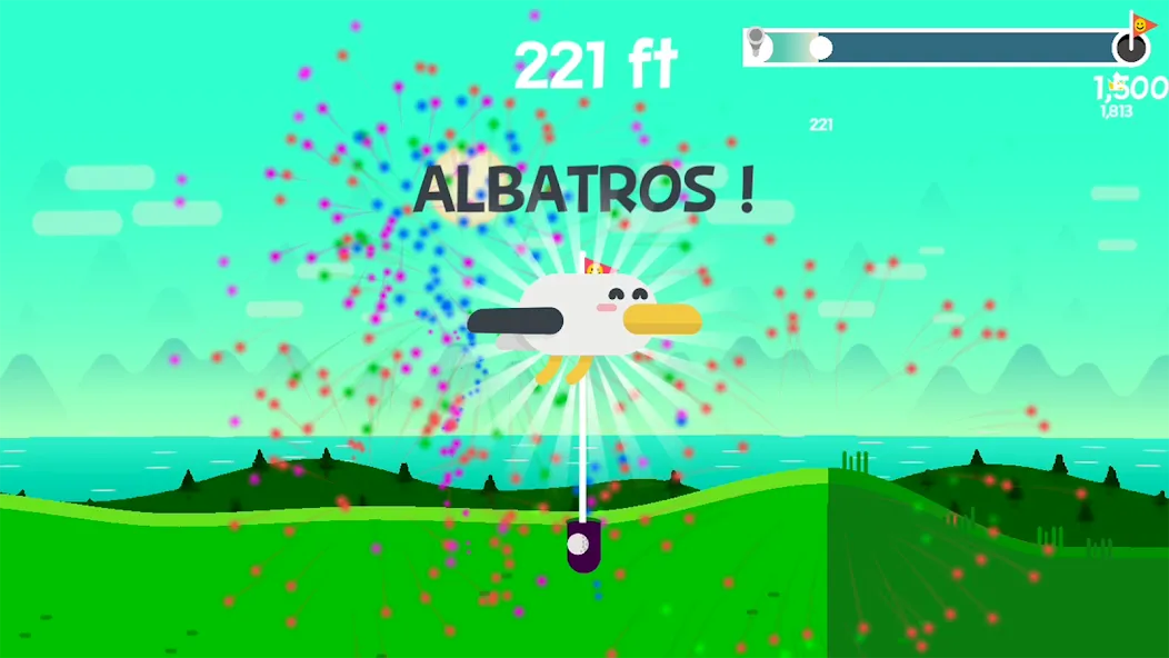 Golf Orbit: Oneshot Golf Games  [МОД Бесконечные деньги] Screenshot 5
