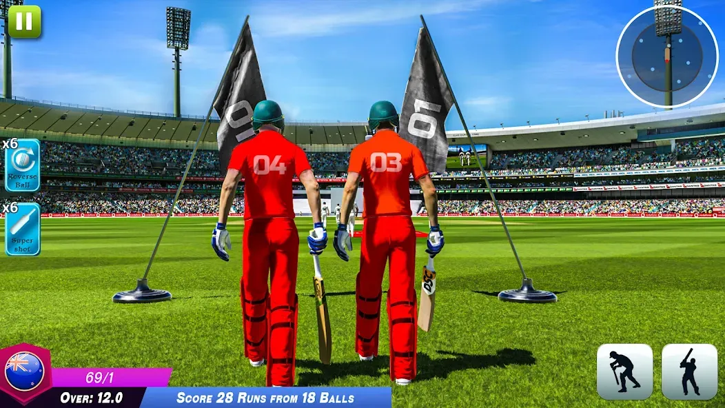 World Cricket Games Offline  [МОД Много монет] Screenshot 5