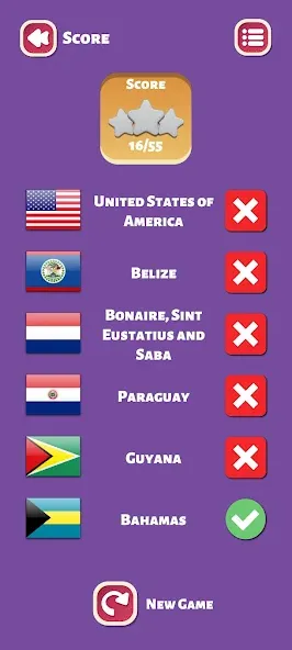 Country Flags World Quiz Game  [МОД Бесконечные деньги] Screenshot 3