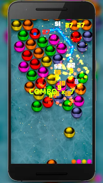 Magnetic balls bubble shoot  [МОД Menu] Screenshot 3