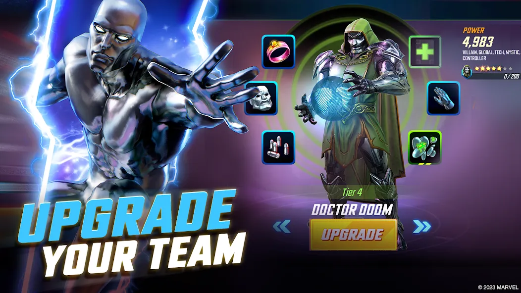 MARVEL Strike Force: Squad RPG (Марвел Страйк Форс)  [МОД Mega Pack] Screenshot 5