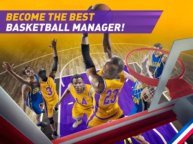 Basketball Fantasy Manager NBA  [МОД Unlimited Money] Screenshot 2