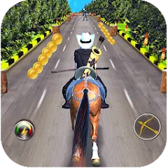 Скачать взлом Cowboy Horse Run  [МОД Unlimited Money] - последняя версия apk на Андроид