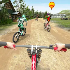 Скачать взлом BMX Rider: Cycle Race Game  [МОД Бесконечные деньги] - стабильная версия apk на Андроид