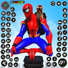 Скачать взлом Miami Superhero: Spider Games  [МОД Бесконечные монеты] - последняя версия apk на Андроид