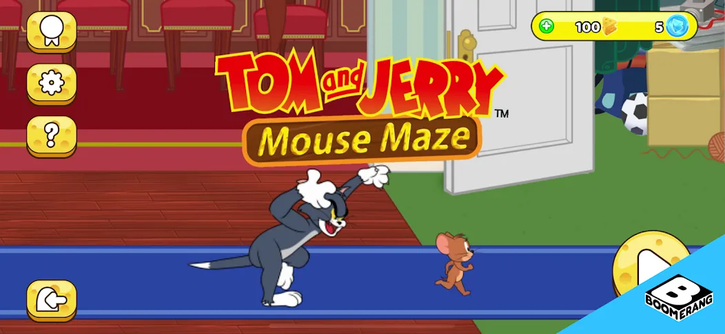 Tom & Jerry: Mouse Maze  [МОД Меню] Screenshot 1