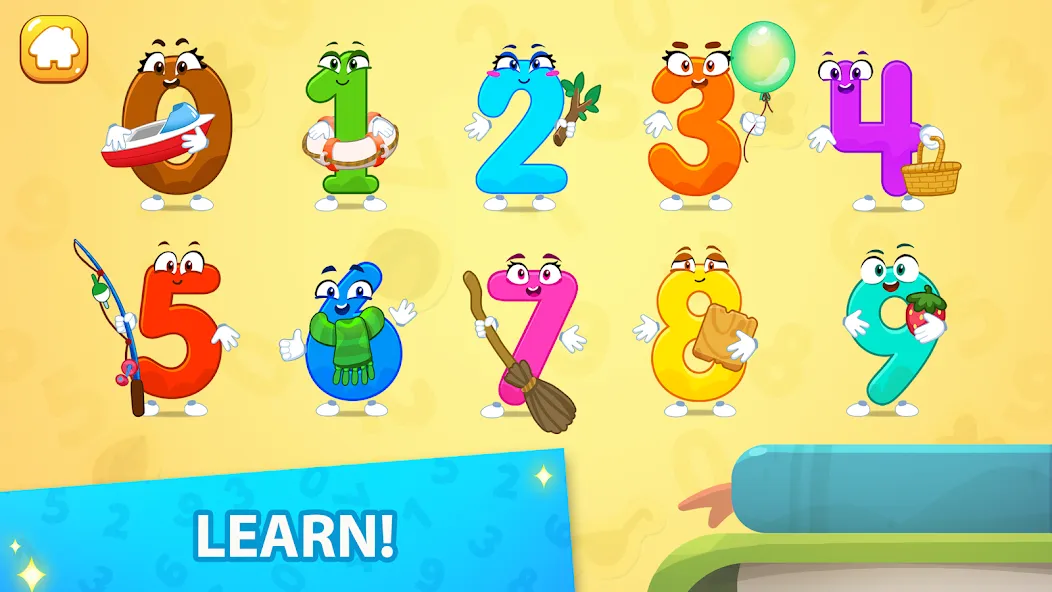 Numbers for kid Learn to count  [МОД Бесконечные деньги] Screenshot 2