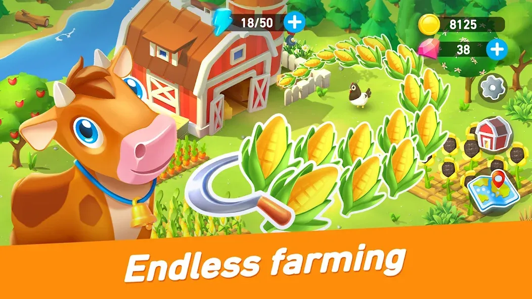 Goodville: Farm Game Adventure (Гудвилль)  [МОД Много монет] Screenshot 4