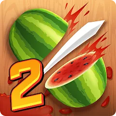 Скачать взломанную Fruit Ninja 2 Fun Action Games (Фрут Ниндзя 2)  [МОД Все открыто] - последняя версия apk на Андроид