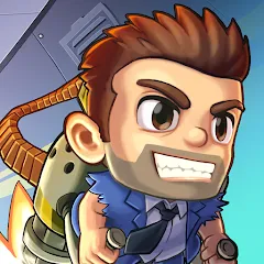 Взломанная Jetpack Joyride (Джетпак Джойрайд)  [МОД Много денег] - последняя версия apk на Андроид