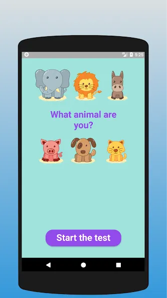 What animal are you? Test  [МОД Menu] Screenshot 1